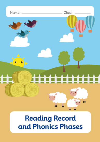 Reading Record - BDA5-R101 Y1 Reading Diary and Phonics Phases (Farm ...